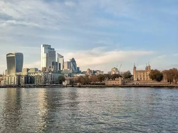 ciudad antigua de Londres Tamesis-TOUR-LONDRES