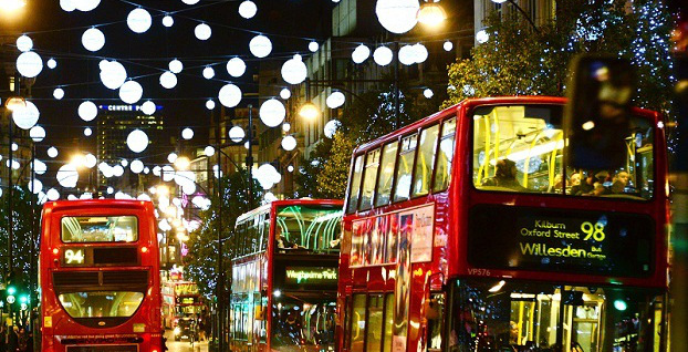 Iluminación Oxford Street 2015.