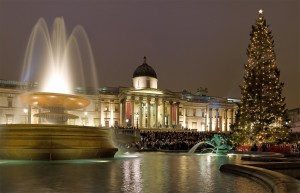 Árbol de Navidad de Trafalgar Square.