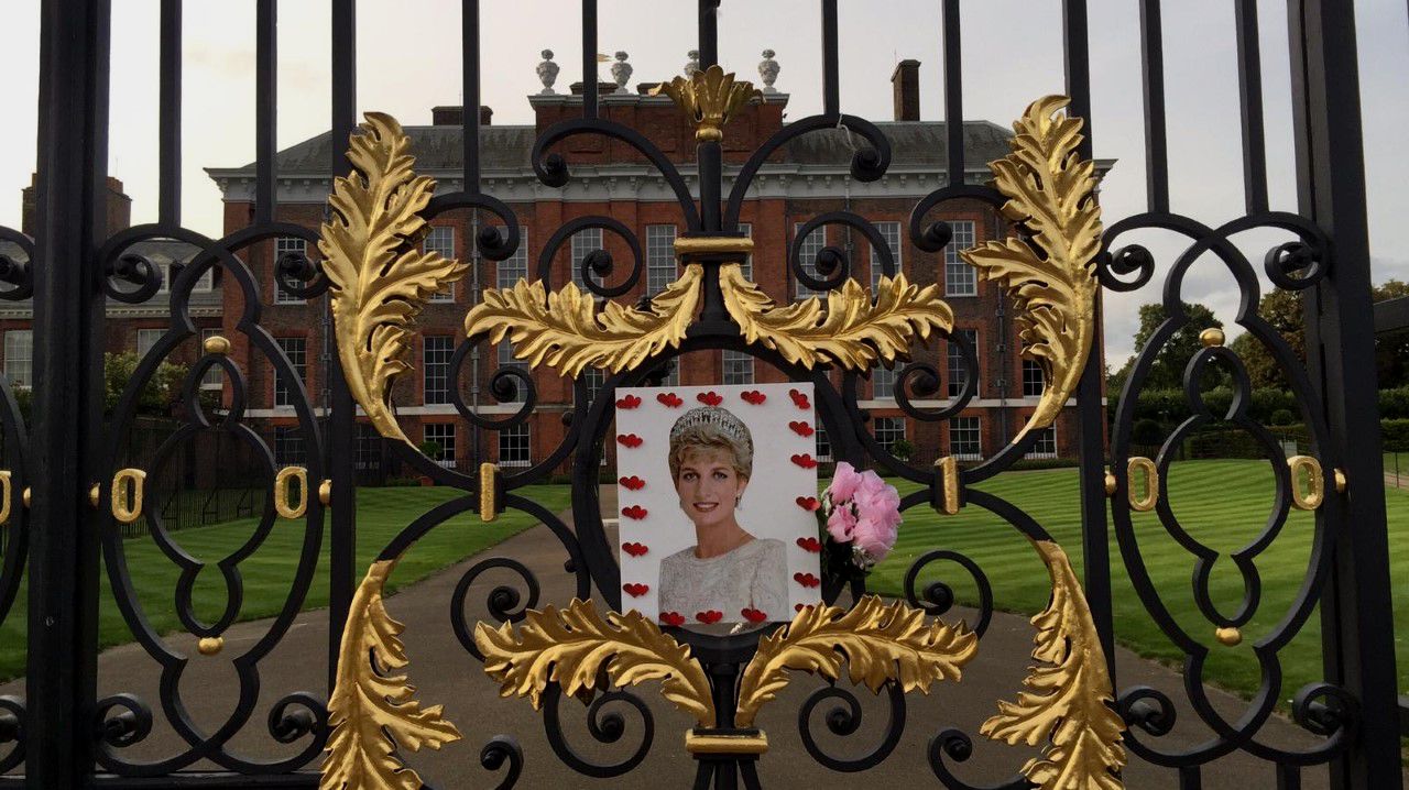 Memoria a Diana de Gales en el palacio de Kensington