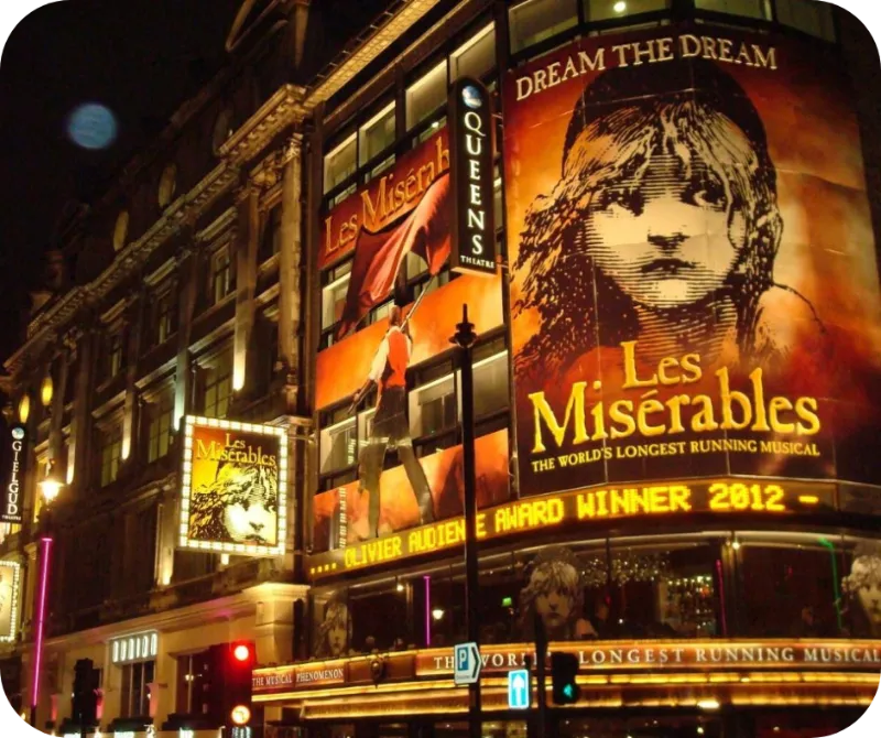 Teatros y musicales en Londres